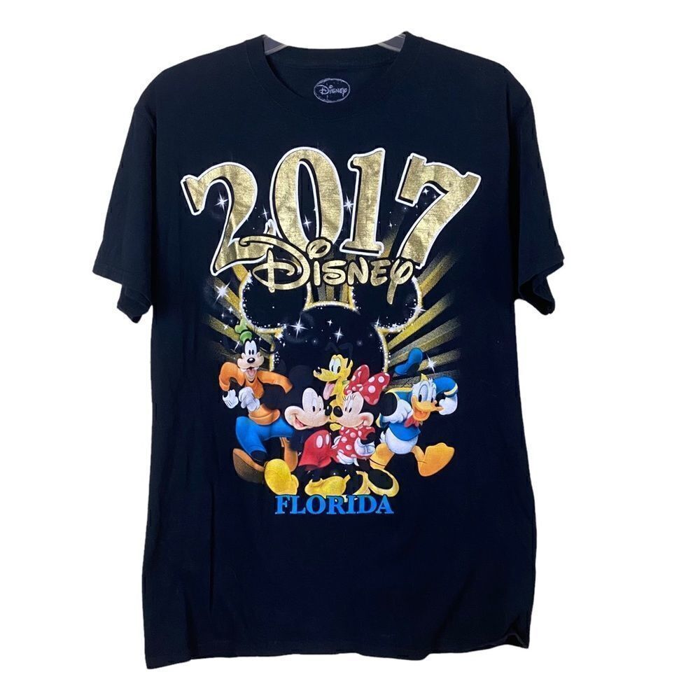 Disney 2017 Florida Character T-Shirt Size Medium 38/40 Unisex